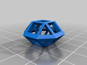 convex polyhedra math art customized 3d print model - Mito3D