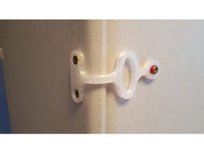 flexible corner connector household clamp filament 3d print model - Mito3D