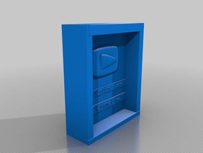 troph e youtube pour playmolive 1000 abbonati La stampa 3d complimenti gg il trofeo 3d print model - Mito3D