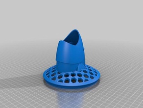 lid aquarium ball storage pot food accessories 3d print model - Mito3D