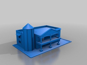 Muhammed akil evi ev 3d print model - Mito3D