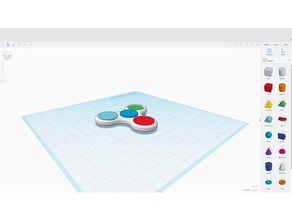 fidget spinner 3d-drucken cube 3d print model - Mito3D