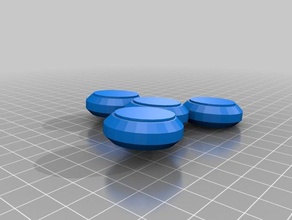 fidget spinner 3d-drucken genial zappeln spiner 3d print model - Mito3D