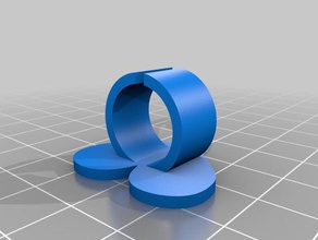 coeur bague les anneaux cœur en forme de anneau l'anneau 3d print model - Mito3D