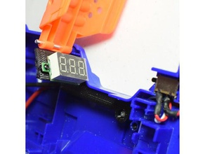 voltmetreyi mount olmadan stryfe Tel kanal mekanik oyuncaklar nerf değişiklik silah mod 3d print model - Mito3D