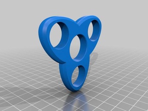 fidget spinner penny GEWICHTE Physik & Astronomie hand zappeln Spielzeug whirligig 3d print model - Mito3D