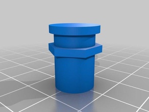 montagem em painel dc barril de jack fêmea partes o 3d print model - Mito3D