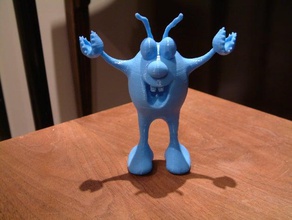 pinchy creatures cartoon character comics comic book creature 3d print model - Mito3D