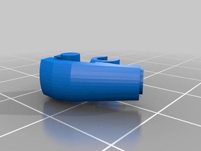 lego battle droid head - Ersatz Bau-Spielzeug star wars 3d print model - Mito3D