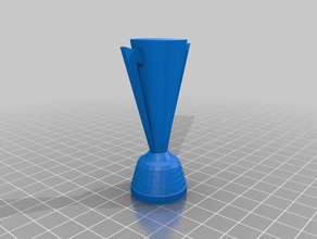 copa oro kupa - katı model tarama ve kopyaları kap futbol altın throphy trofeo 3d print model - Mito3D