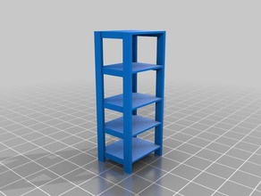 shelving closet organization 3d print model - Mito3D