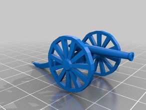 1 72 civil war cannon 3d printing 3d print model - Mito3D