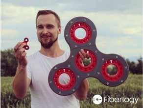giant fidget spinner mechanical toys 3d print model - Mito3D