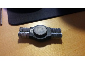 fidget spinner - dual bolt mechanical toys 3d print model - Mito3D