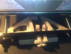 anet a8 front brace ultimate remix 3d printer parts bracket mod 3d print model - Mito3D