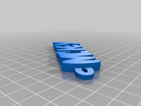 mickey llaveros personalizado 3d print model - Mito3D