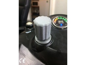 mobility scooter key replacement diy 3d printing disability prusa i3 3d print model - Mito3D