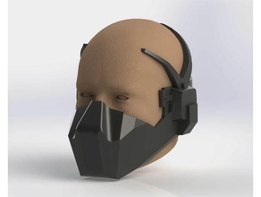 mars cybernetics advanced systems mark 88 mask costume cosplay film prop futuristic halloween military movie 3d print model - Mito3D