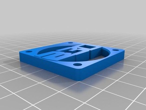 b3d fan 3d printer parts 3d print model - Mito3D
