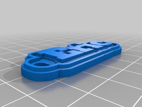 eric keychain keychains customized 3d print model - Mito3D
