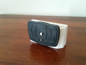tripod head belt holder camera mount 3d print model - Mito3D