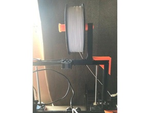 tronxy spool mount 3d printer parts adapter holder x3a 3d print model - Mito3D