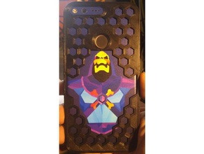 pixel xl honeycomb case mobile phone google 3d print model - Mito3D