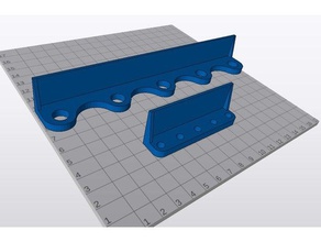 strumento di supporto utensili & caselle titolare cacciavite strumenti montaggio a parete 3d print model - Mito3D
