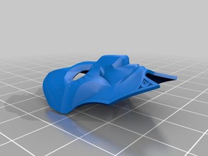 Schlüsselanhänger jhin Maske 3d-drucken 3d print model - Mito3D