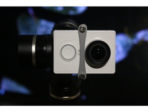 original yi front adapter camera 3d print model - Mito3D