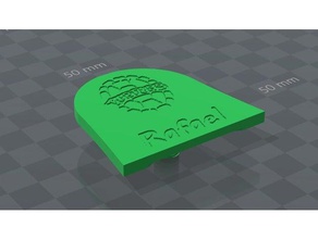 plugin atomica laboratorio protesi - personalizzabile di copertura biologia atomic lab il coperchio 3d print model - Mito3D