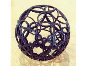 circle packing math art circles geometry sphere 3d print model - Mito3D