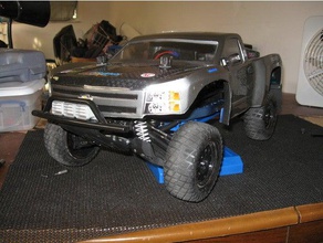 real fake head lights rpm front bumper traxxas slash r c vehicles 3d print model - Mito3D
