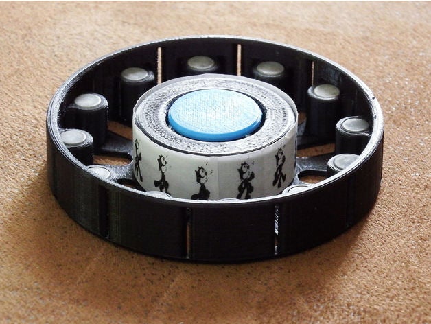 zoetrope fidget spinner mechanical toys 3D print model - Mito3D