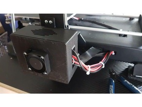 mks mosfet box - wanhao duplicator i3 plus 3d printer parts 3d print model - Mito3D