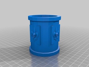adepta sororitas cup giocattolo & accessori di gioco carthago tazza dadi 3d print model - Mito3D
