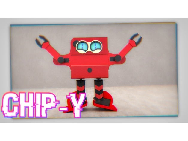 chip-y update la robótica el chip chip-e chiperemix robot vaptor 3D print model - Mito3D