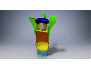 yumurta challenge kazanan bırakın mekanik oyuncaklar 3d print model - Mito3D