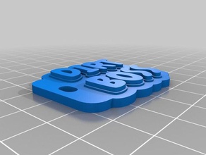 dirt boos keychains customized 3d print model - Mito3D
