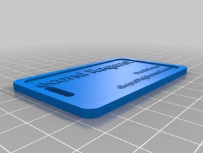 ikinci isteği etiketi ev özelleştirilmiş 3d print model - Mito3D