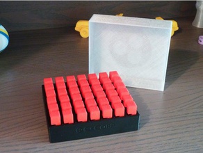 6-peça de rebarbas quebra - 42 peças conjunto notchables quebra-cabeças fusão 360 3d print model - Mito3D