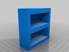 mini book case 3d printing 3d print model - Mito3D