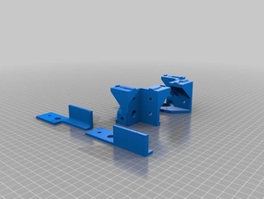 hypercube evolution 48mm stepper motor mounts 3d printing 3d print model - Mito3D