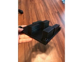 drelmel organizer tool holders & boxes dremel organization sanding 3d print model - Mito3D
