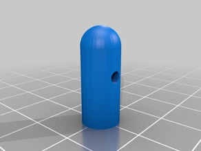 guarda-chuva de substituição da ponta haste dupla peças 3d print model - Mito3D