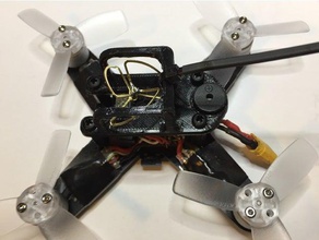 gremlin antenna protector r c vehicles drone flitetest flite test fpv ft miniquad quadcopter 3d print model - Mito3D