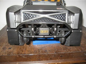 license plate holder rpm rear bumper traxxas slash r c vehicles 3d print model - Mito3D