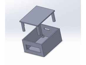 2-Kanal-relais-box - Elektronik 3d print model - Mito3D
