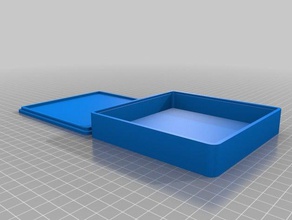 mi personalizar cuadro de ajustar tapa - parametrizada openscad los contenedores personalizado 3d print model - Mito3D