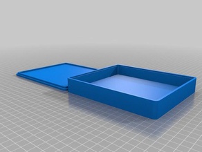 mi personalizar cuadro de ajustar tapa - parametrizada openscad los contenedores personalizado 3d print model - Mito3D